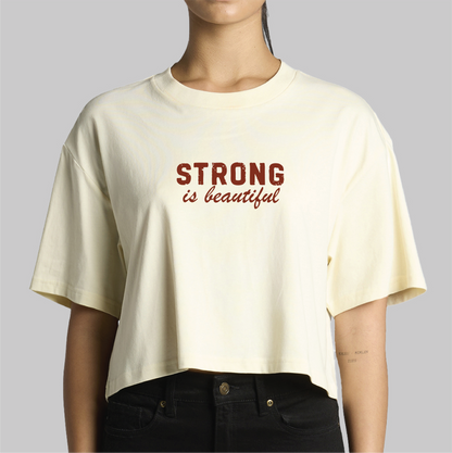 Strong is Beautiful - Crop top