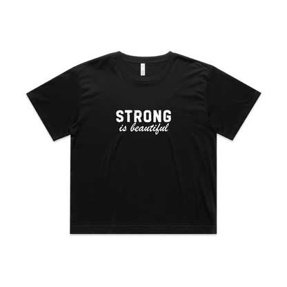 Strong is Beautiful - Crop top