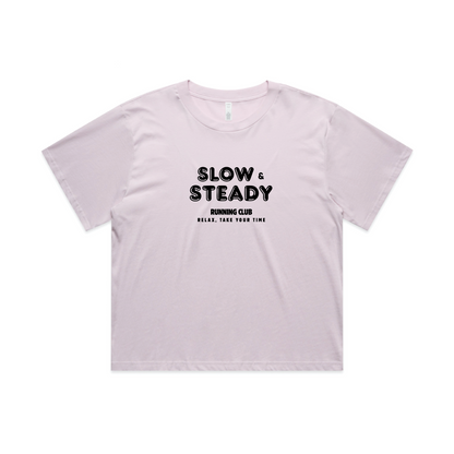 Slow and Steady - Crop top