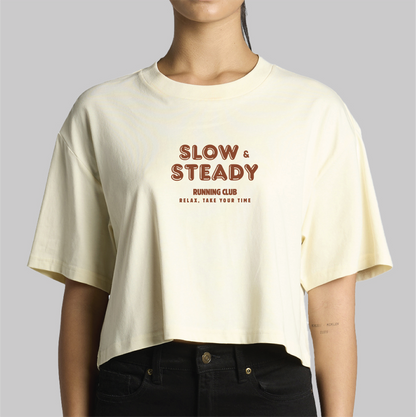 Slow and Steady - Crop top
