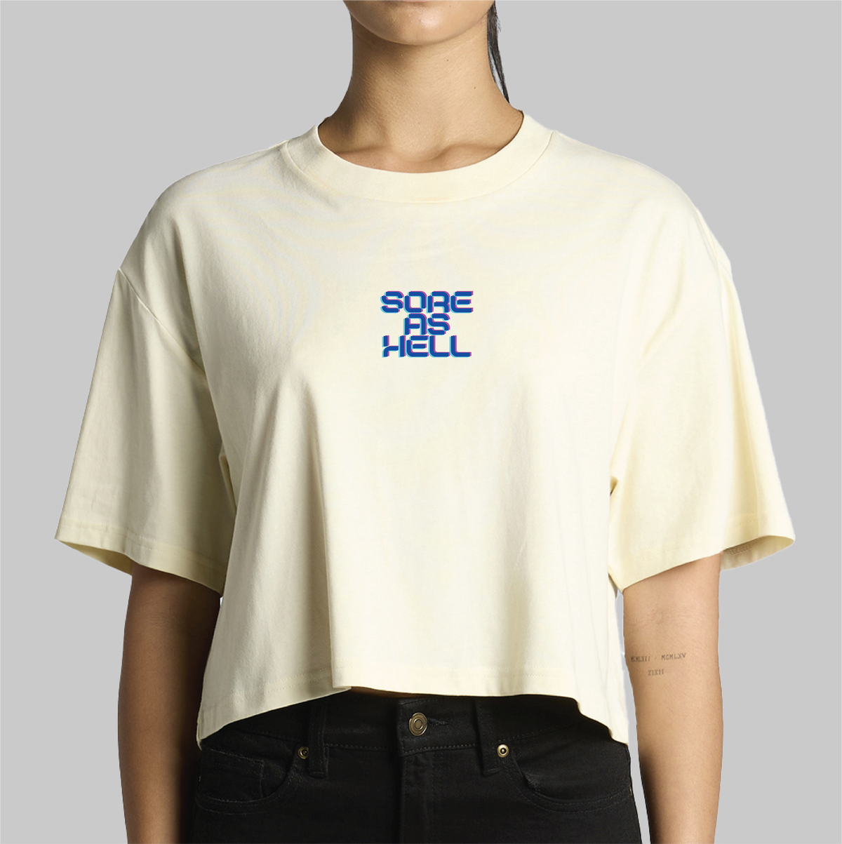 Sore as Hell - Crop top