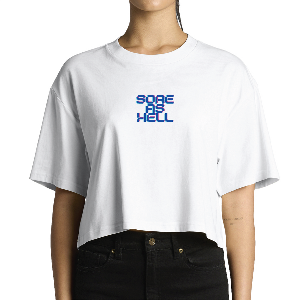 Sore as Hell - Crop top