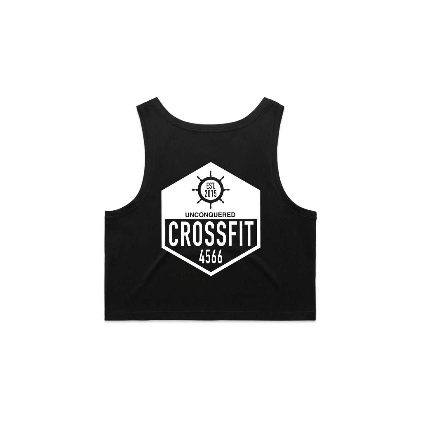 Crossfit 4566 - Basic Crop Singlet