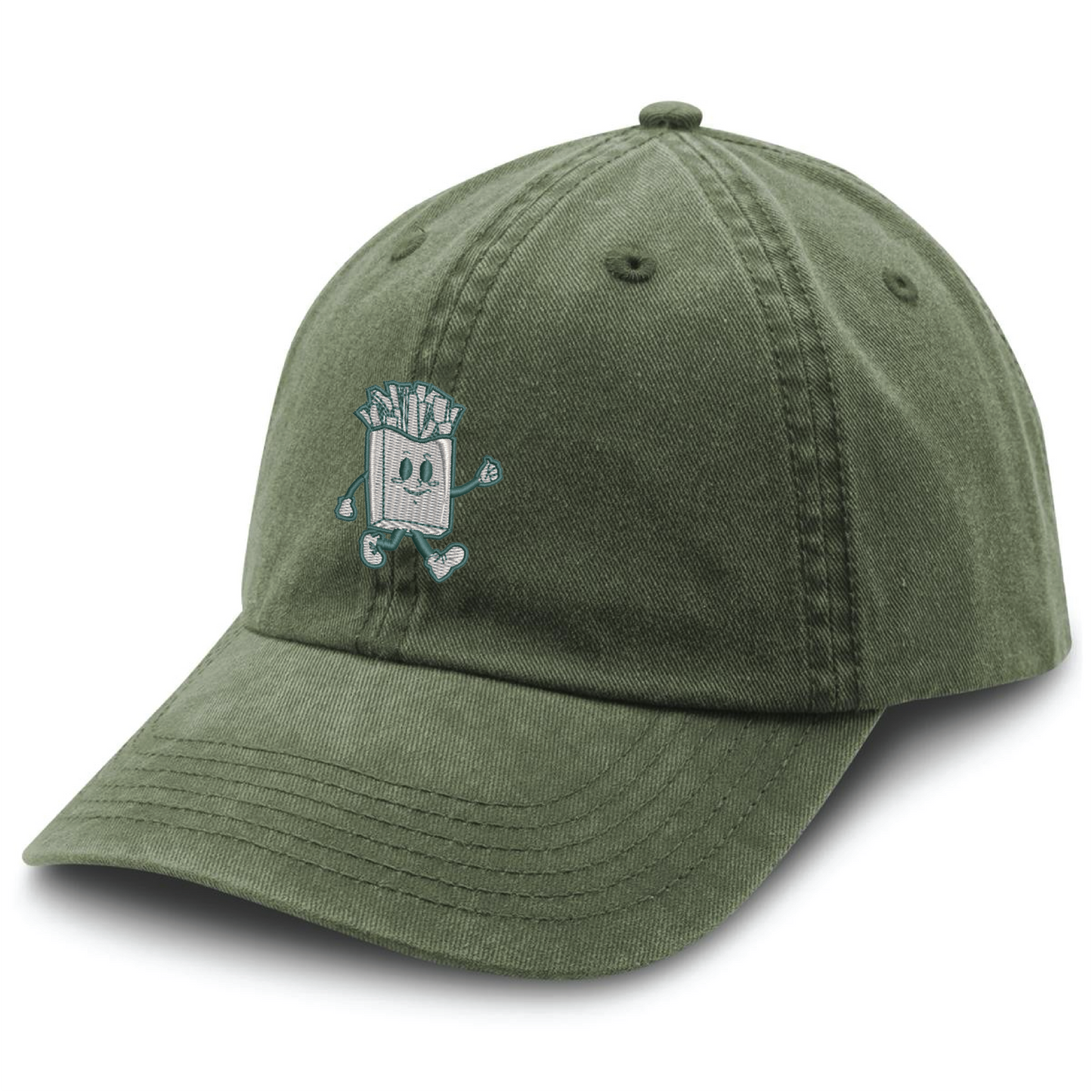 Chip Mascot Cap in Cargo Green