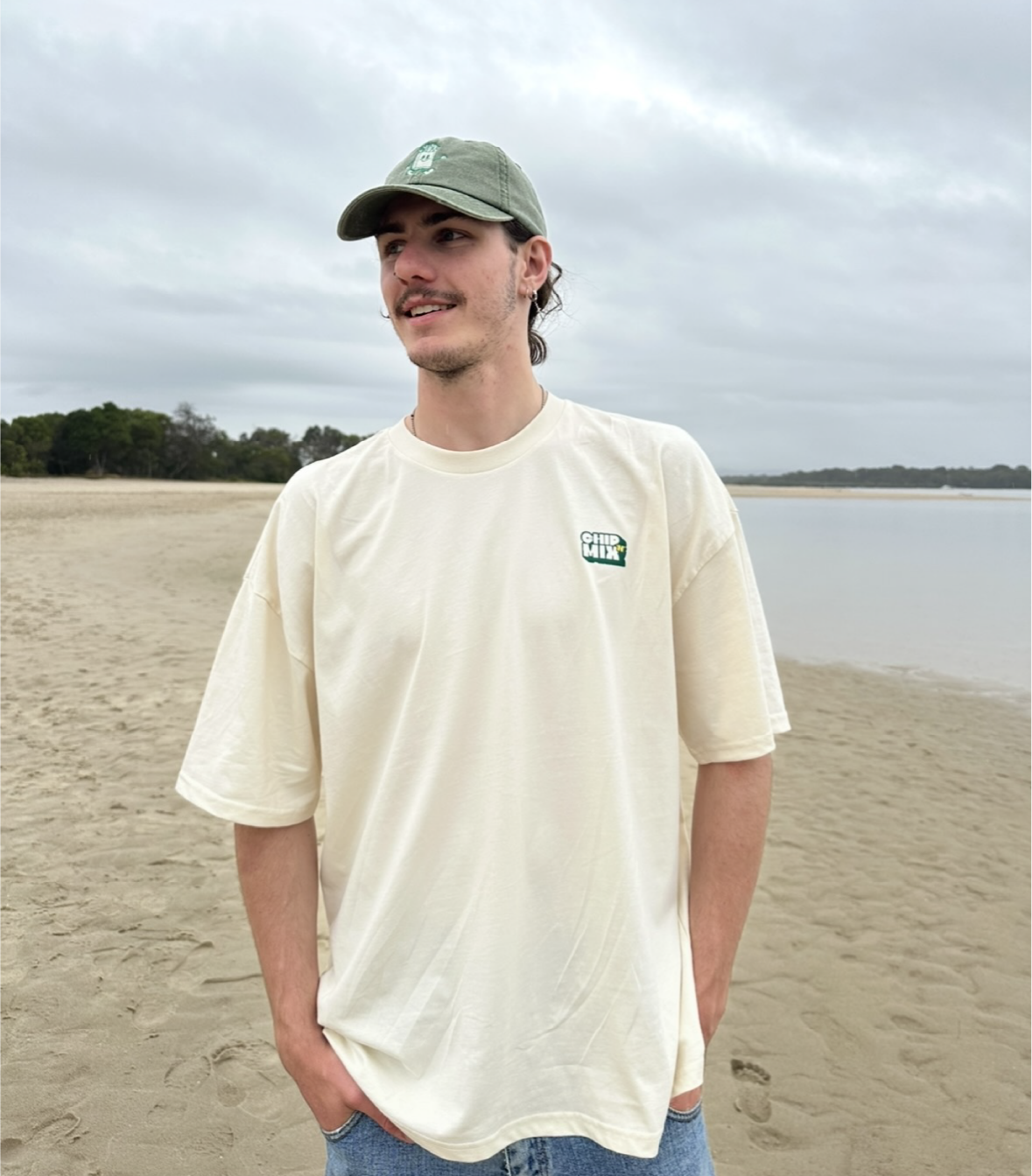 Chips Aren't Just a Side Tee in Ivory